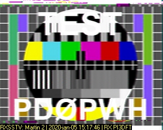 PD0PWH: 2020-01-05 de PI3DFT