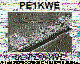 PE1KWE: 2020-01-06 de PI3DFT
