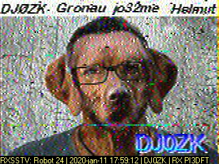 DJ0ZK: 2020-01-11 de PI3DFT