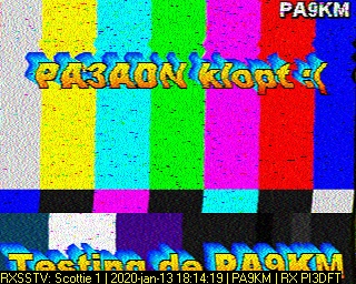 PA9KM: 2020-01-13 de PI3DFT