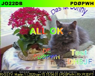 PD0PWH: 2020-01-15 de PI3DFT