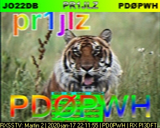 PD0PWH: 2020-01-17 de PI3DFT