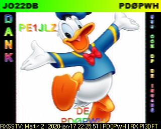 PD0PWH: 2020-01-17 de PI3DFT