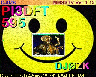 DJ0ZK: 2020-01-20 de PI3DFT