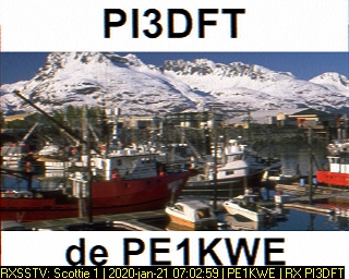 PE1KWE: 2020-01-21 de PI3DFT