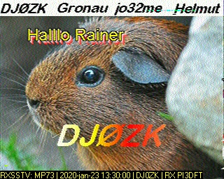 DJ0ZK: 2020-01-23 de PI3DFT