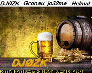DJ0ZK: 2020-01-24 de PI3DFT