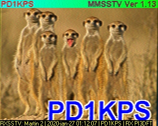 PD1KPS: 2020-01-27 de PI3DFT