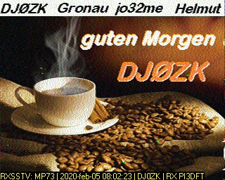 DJ0ZK: 2020-02-05 de PI3DFT