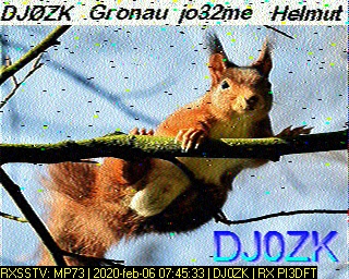DJ0ZK: 2020-02-06 de PI3DFT