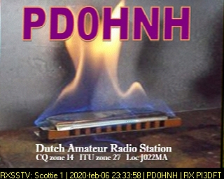 PD0HNH: 2020-02-06 de PI3DFT
