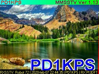 PD1KPS: 2020-02-07 de PI3DFT