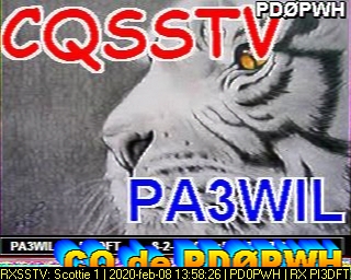 PD0PWH: 2020-02-08 de PI3DFT