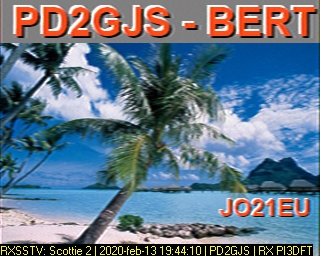 PD2GJS: 2020-02-13 de PI3DFT