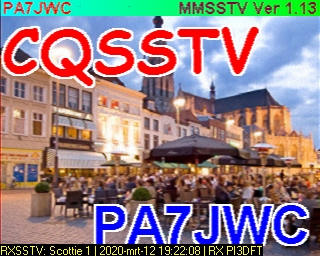 PA7JWC: 2020-03-12 de PI3DFT