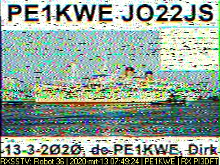 PE1KWE: 2020-03-13 de PI3DFT