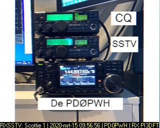 PD0PWH: 2020-03-15 de PI3DFT