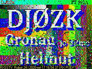 DJ0ZK: 2020-03-17 de PI3DFT