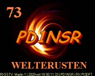 PD1NSR: 2020-03-18 de PI3DFT