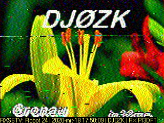 DJ0ZK: 2020-03-18 de PI3DFT