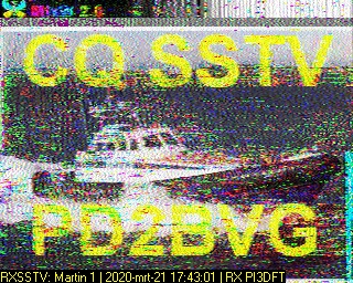 PD2BVG: 2020-03-21 de PI3DFT