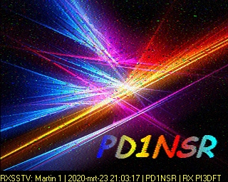 PD1NSR: 2020-03-23 de PI3DFT