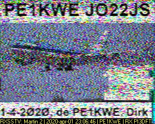 PE1KWE: 2020-04-01 de PI3DFT
