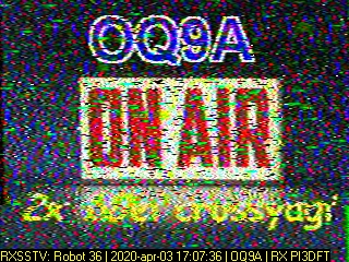 OQ9A: 2020-04-03 de PI3DFT