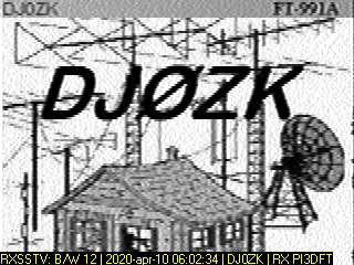 DJ0ZK: 2020-04-10 de PI3DFT