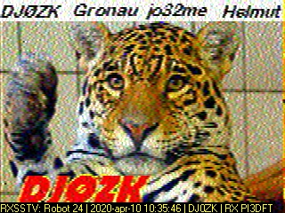DJ0ZK: 2020-04-10 de PI3DFT