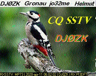 DJ0ZK: 2020-04-11 de PI3DFT
