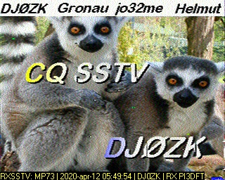 DJ0ZK: 2020-04-12 de PI3DFT