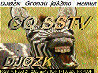 DJ0ZK: 2020-04-16 de PI3DFT
