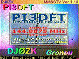 DJ0ZK: 2020-04-17 de PI3DFT