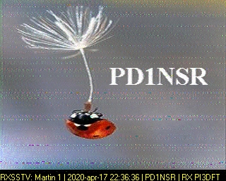 PD1NSR: 2020-04-17 de PI3DFT
