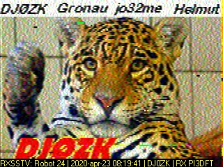 DJ0ZK: 2020-04-23 de PI3DFT