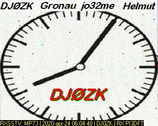 DJ0ZK: 2020-04-24 de PI3DFT
