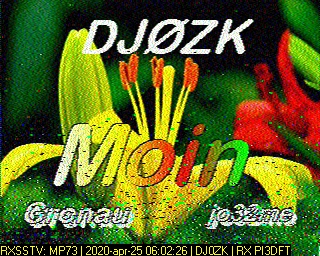 DJ0ZK: 2020-04-25 de PI3DFT