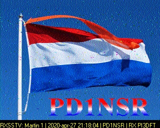 PD1NSR: 2020-04-27 de PI3DFT
