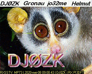 DJ0ZK: 2020-05-08 de PI3DFT