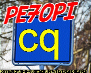 PE7OPI: 2020-05-14 de PI3DFT