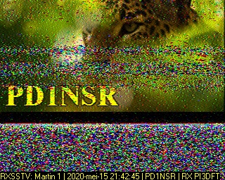 PD1NSR: 2020-05-15 de PI3DFT