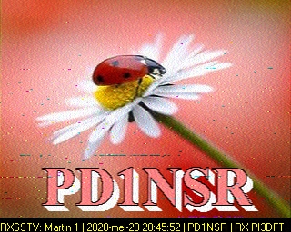 PD1NSR: 2020-05-20 de PI3DFT