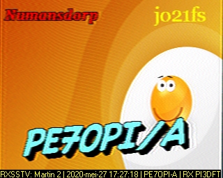 PE7OPI-A: 2020-05-27 de PI3DFT