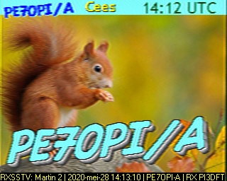 PE7OPI-A: 2020-05-28 de PI3DFT