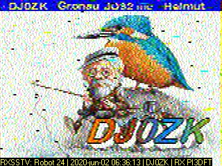 DJ0ZK: 2020-06-02 de PI3DFT