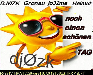 DJ0ZK: 2020-06-24 de PI3DFT