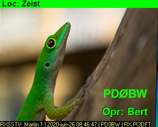 PD0BW: 2020-06-26 de PI3DFT