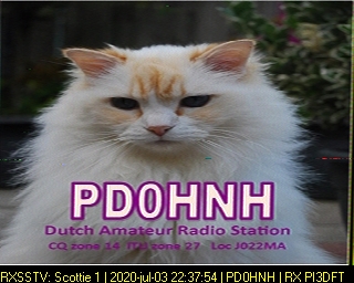 PD0HNH: 2020-07-03 de PI3DFT