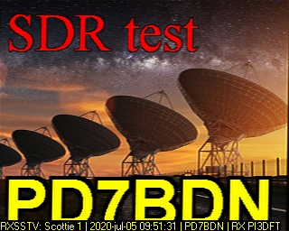 PD7BDN: 2020-07-05 de PI3DFT